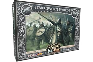 CMON, A Song of Ice & Fire – Geschworene Schwerter von Haus Stark, Erweiterung, Tabletop, 2 Spieler, Ab 14+ Jahren, 45+ Minuten, Deutsch, Mehrsprachig, Mehrfarbig, Bunt