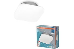 OSRAM SMART+ Matter Orbis Wall Aqua lampada da parete LED 200x200mm Bianca, 12W, 900lm, 3000-6500K TW, IP44 Bagno
