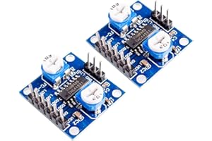 ‎TECNOIOT TECNOIOT 2pcs PAM8406 Digital Amplifier Board 5Wx2 Stereo with Volume Potentiometer