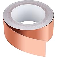 Kupferband Selbstklebend, Mitening Kupferband Gegen Schnecken 30m x 50mm Kupferfolie EMI Copper Foil Tape Abschirmband…
