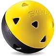 SKLZ Impact Golf Balls (Pack of 12) Limited True Flight Hitting Impact Golf Balls, Dent Resistant Long Lasting, Stronger Alternative to Plastic Training Golf Balls, Perfect Home Practice