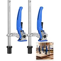 Cani da banco in plastica da 4 pezzi, fermali per banco per la lavorazione del legno da 20 mm di diametro con guarnizioni in silicone per banco da lavoro con morsetto - Strumenti per officina