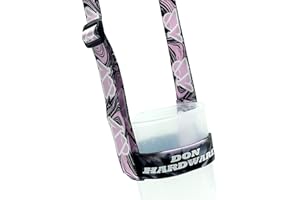 Don Hardware - Portavasos Festival Lanyard Cerveza Accesorios Botellas Vasos Térmicos Correas Hombro Bebidas Camping Tazas Botellas Vino Café Asa Transporte Correa SLIN
