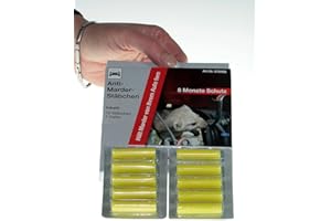 Marder Protection pour 8 mois 10 x Anti martre Bâtonnets