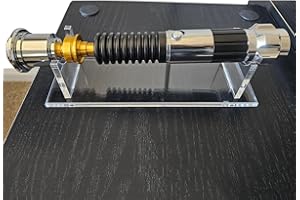 WANLIAN Support pour sabre laser de bureau en acrylique - Support fixe décoratif pour sabre laser (transparent)