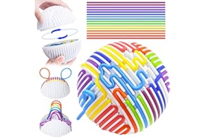 Uncle yang Sensorik Activity Ball für Kinder – Silikon Fidget Spielzeug zur Förderung der Feinmotorik, Autismus Spielzeug, Stressabbau, ADHS Hilfe, sensorisches Lernspiel ab 3 Jahre