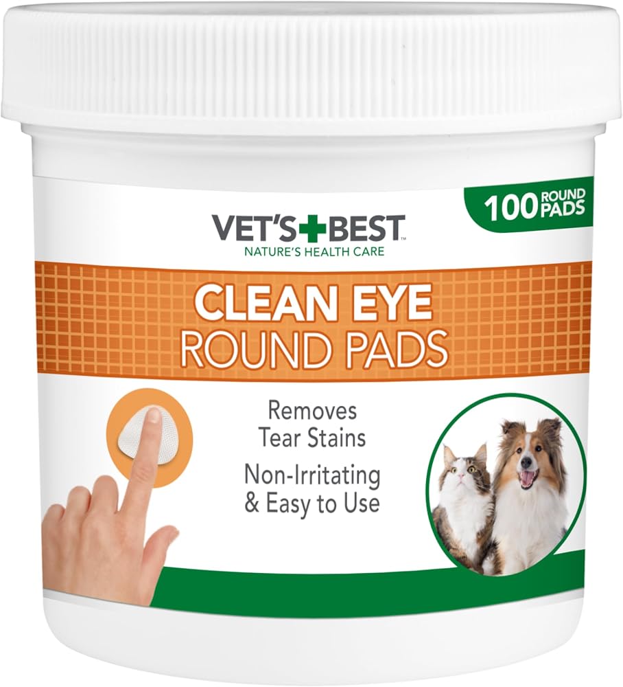 Vet's Best Dog Göz Temizleme Mendilleri 100'lü Paket