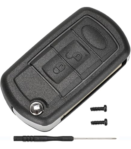 Coque Télécommande Clé Voiture 3 Boutons Pour Rover MG TF ZR ZS - Noir PVC, Remplacement Étui Seul - 3
