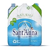 Sant'Anna Acqua Minerale Naturale, 1.5L, Confezione da 6 (6 x 1.5L)