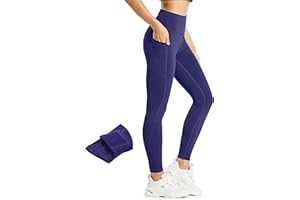 Comallan Leggings térmicos de invierno para mujer, impermeables, para correr, yoga, entrenamiento, senderismo, pantalones deportivos, forro polar y bolsillos