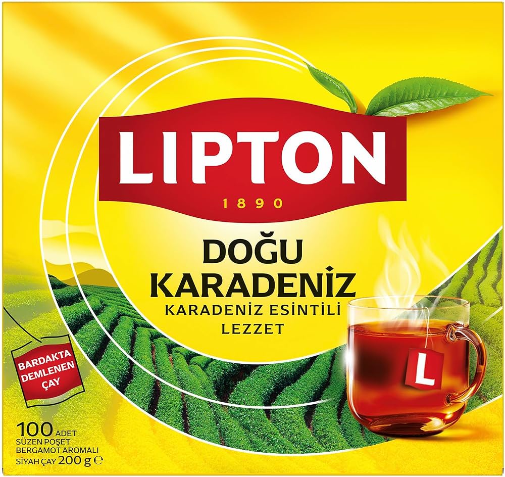 Lipton Doğu Karadeniz Bardak Poşet Çay, 100'lü