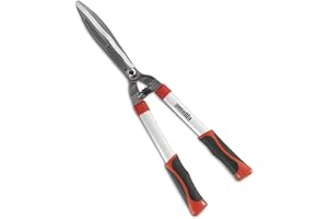 Ausonia - Forbice da siepi professionali a lame ondulate forgiate