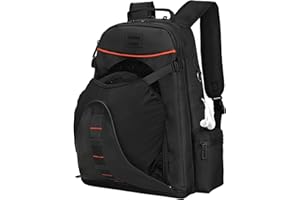 Goloni Professional Equestrian Backpack with Concealed Helmet Holder, Waterproof Horse Riding Boot Bag Helmet Bag
