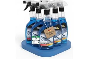 STAHLMANN Scheibenenteiser Auto 6x500 ml – Enteiserspray Auto gegen Eis & Frost | Blitzschneller Scheibenenteiser für klare Sicht | Schonend & effektiv | Auch für Scheibenwischwasser geeignet (6)