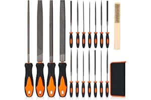 Yulado Lime ad Ago, Set di Lime 20 Pezzi, Set di Lime per Legno, Lime Diamantate, Set di Lime Metallo in Acciaio Forgiato T12, Set di Mini Lime per Limare Metallo, Modellare, Legno, Plastic.