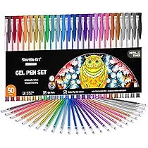Glitter Pens Arteza Glitter Gel Pens With Triangular Grip 14