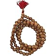 WITSOUL Tulsi Holy Basil Japa Mala 108+1 Beads Original for Daily Mantra Jaap Mala For Unisex Adult