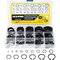 NEIKO 50455A E-Clip Assortment Set | 300 Piece Heat Treated Steel - 2