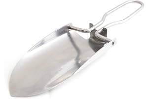 Robuste pelle en acier inoxydable (klappschaufel repliable mini-compact et pliable 115 mm x 70 mm x 20 mm ganzoo