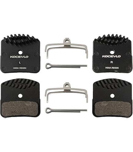 Plaquettes De Frein Résine H03A - Lot De 2 Paires Compatibles Shimano M8120/M7120/M6120/MT520/MT420