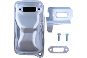 AUMEL 4238-140-0611 Exhaust Muffler Assembly for STIHL TS410 TS420 Cut Off Saw w/Gasket