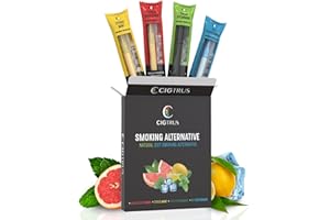Cigtrus Smokeless Air Inhaler - Natural Smoking Alternative | Tobacco-Free, Nicotine-Free, & Non-Electric | Oral Fixation Relief - Quit Smoking Aid & Stop Vaping Aid | Variety Pack - 4 Flavors