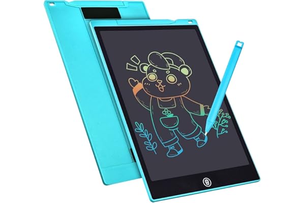 Pizarra de escritura LCD de 12 pulgadas, tableta de escritura electrónica, juguete para niñas de 3 a 12 años