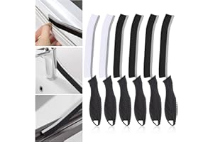 6er-Pack Hartborsten Eckreinigungsbürste, Multifunktionale Fugenreinigungsbürste, Reinigungsbürste, Spaltreinigungsbürste, Fugenbürste Für Badezimmer, Küche, Toilette und Fugen