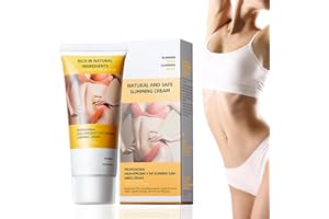 HAOUTDORY Crema Snellente Anticellulite 60g,Crema Corpo Rassodante per Pancia Vita Glutei,Brucia Grassi,Riduce la Cellulite e Modella la Silhouette,Uomo e Donna
