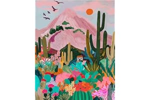 JanFebMar Peinture par Numéros pour Adulte DIY Peinture Acrylique pour Adultes Enfant Paint by Numbers Kit sans Cadre 40 x 50 cm pour Décoration Intérieure