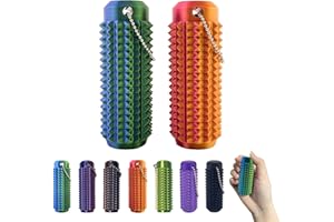 SMDBZDA Little Ouchies Pain Fidget, Spiky Grippie Stim, Sensory Toy for Adults, Fidl Bitz Fidget Toys, Pocket Mini Fidget Toy, ADHD Toy for Stress Relief and Focus, Pack of 2