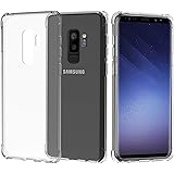 Migeec Hülle für Samsung Galaxy S9 Plus Transparent [Stoßfest] Weiche Silikon [Kratzfest] Flex TPU Bumper handyhülle Durchsic