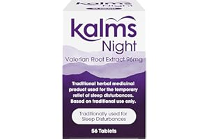 Kalms Night 56 Tablets - Traditional Herbal Medicinal Product Used for The Temporary Relief of Sleep Disturbances