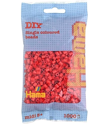 Hama - Sachet De 1000 Perles à Repasser - Couleur Saumon - Pour Création De Bijoux Et Décorations - À Partir De 3 Ans (sous Surveillance)
