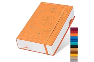 ‎TIEFOSSI Constellations Notizbuch, A5, gepunktet, Hardcover, 100 g/m², 400 Seiten, Schreibpapier, Bullet Organizer, Notizbuch für Damen, Herren, Jugendliche (Zwillinge)