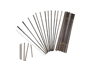Dioche 2/0 Jewele144st High Carbon Steel Jewelry Saw Blades - Hög Seghet Sågblad Lämpliga för Träbearbetning och Smycken Tillverkning, Exakt Skärning Av metaller. (2#)