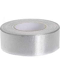 TUKA-i-AKUT 50mm x 50 Meter Aluminiumband Netzverstärkt, Aluminium Klebeband Rolle Isolierband Abdichtband Selbstklebend…