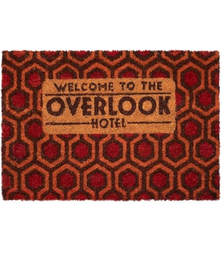 Empire Zerbino 'Welcome To Hell' 60x40 Cm – Stuoia In Polipropilene Nero/Giallo Per Esterni E Interni