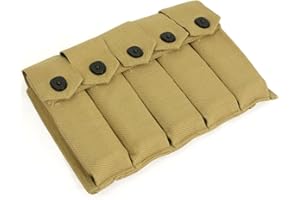 Epic Militaria Reproduction WW2 US Thompson 5 Cell 20rd Ammo Pouch