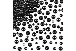 TOAOB THE ONE AND ONLY BABY TOAOB 100 Pezzi Perline in Pietra Naturale Onice Nero 4mm 6mm 8mm Rotondi Gemma per Braccialetti Collana Bigiotteria Fai da Te Creazione di Gioielli