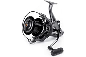 Tandem Baits Phantom CRX10000 Fishing Reel with Anti-Twist System | Free Spool Reel with 8+1 Ball Bearings & Worm Wheel Gear | Perfect for Carp Rod | Carp Reel | Professional Carp Fishing Accessories