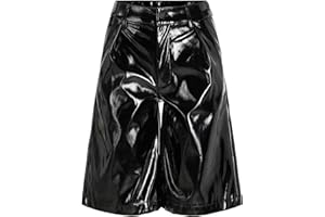 Jack & Jones Jjxx Jxjaden Faux Leather Berm HW Shorts Noos Pantalones Cortos de Piel para Mujer