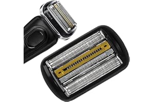 WBBRBBR 92B Series 9 Elektrorasierer Ersatzteil, Scherkopf Serie 9 für Elektrorasierer, Kompatibel mit Series 9 Pro Scherkopf 9477cc,9330s,9465cc,9460cc,9419s,9390cc,9385cc, Schwarz