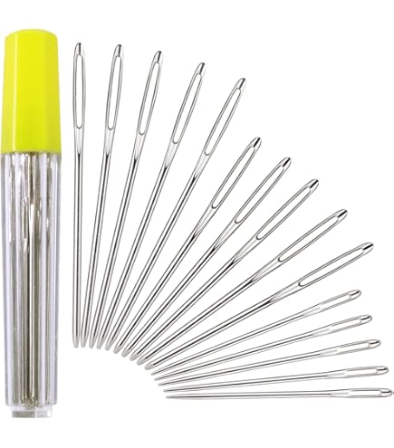 Aiguilles à Repriser DMC - Pack De Plusieurs Tailles - Bout Fin Et Grand Chas - Pour Couture, Raccommodage