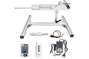 Jvnvlki DIY Hubkolbenmotor linearantrieb DC 24V, einstellbarer Hub 30-150mm,Maximaler Schub 18kg,variabler Geschwindigkeit 25-120rpm,mit Geschwindigkeitsregler,Fernbedienung,Ständer-Kit,Endverbinder