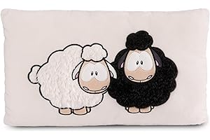 NICI poduszka przytulanka Wooly Gang I Puszysta poduszka przytulanka z owieczką dla dziewczynek, chłopców i niemowląt I Prostokątna poduszka pluszak I 43 x 25cm - 49682