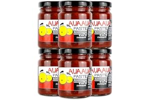 Schlump-Chili AUA AUA® XL Habanero Chili Paste mit Ingwer im 6er Set Sixpack (6 x 90g)