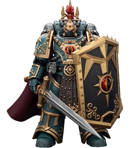 Joy toy Warhammer L´Hérésie d´Horus 1/18 Blood Angels Crimson Paladins Squad Crimson Paladin 1 Figurine d´action 14 cm Rouge| Techinn