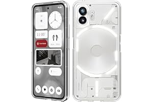 Oprimio Krystalicznie przezroczyste etui do Nothing Phone 2 [silikonowe etui] [% 100 przezroczyste] [niemiecki materiał] [ultra cienkie] przezroczyste etui na telefon komórkowy do Nothing Phone 2