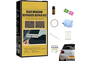 Nebulith Rear Window Defogger Repair Kit, Windshield Rear Window Repair Tools, Complete Car Tool Kit for Rear Window Defogger Grid Restoration, Rear Window Repair Kit for Car Broken Grid Lines